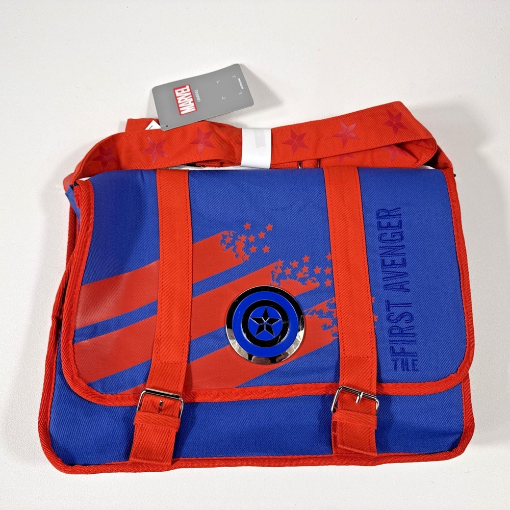 Rare Captain America Messenger Bag | The First Avenger Crossbody Laptop Bag